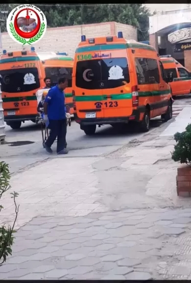 مصرع شاب بحادث تصادم موتوسيكل وسيارة بطريق شبين القناطر