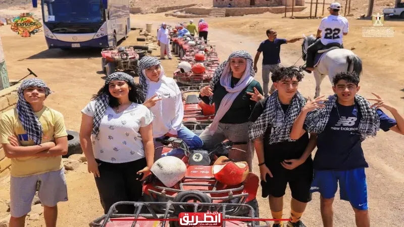 وزارة الشباب تُطلق فعاليات الموسم السابع من المبادرة القومية 'اكتشف مصر – Explore Your Egypt' بمدينة دهب