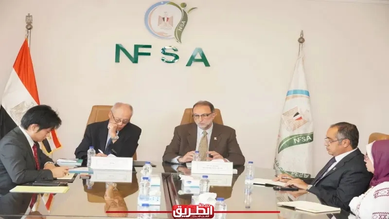 رئيس الهيئة القومية لسلامة الغذاء يستقبل سفير اليابان بالقاهرة