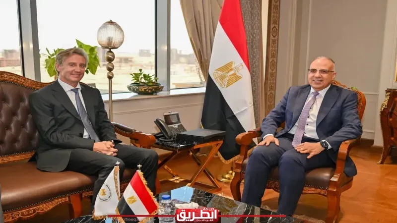 وزير الري يلتقي الممثل المقيم لبرنامج الأمم المتحدة الإنمائي في مصر