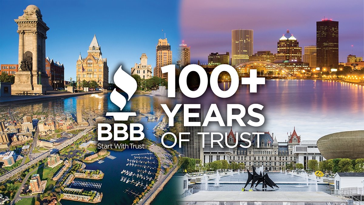 BBB of Upstate New York proudly serving region for more than 100 years