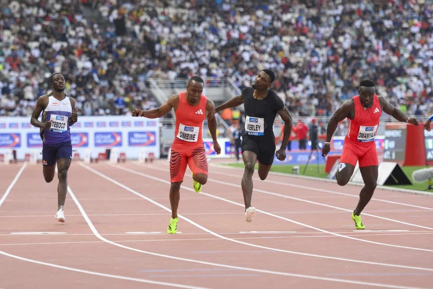 Simbine heads back to training after third Diamond League victory