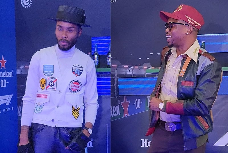 WATCH: The Makhathinis hit the mark! Scoop and Zulu on the Red carpet