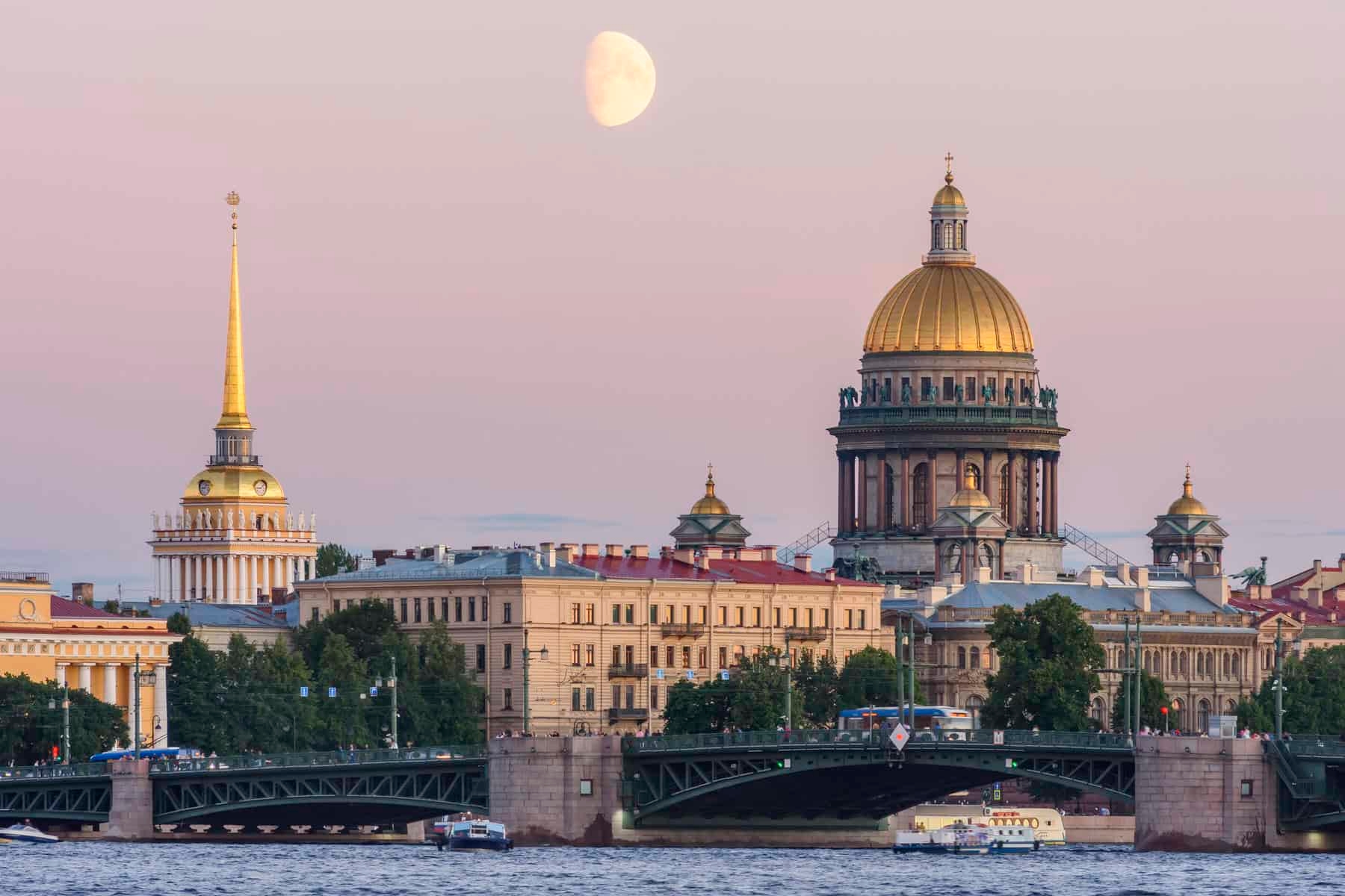 St Petersburg's serene splendour belies a nation at war