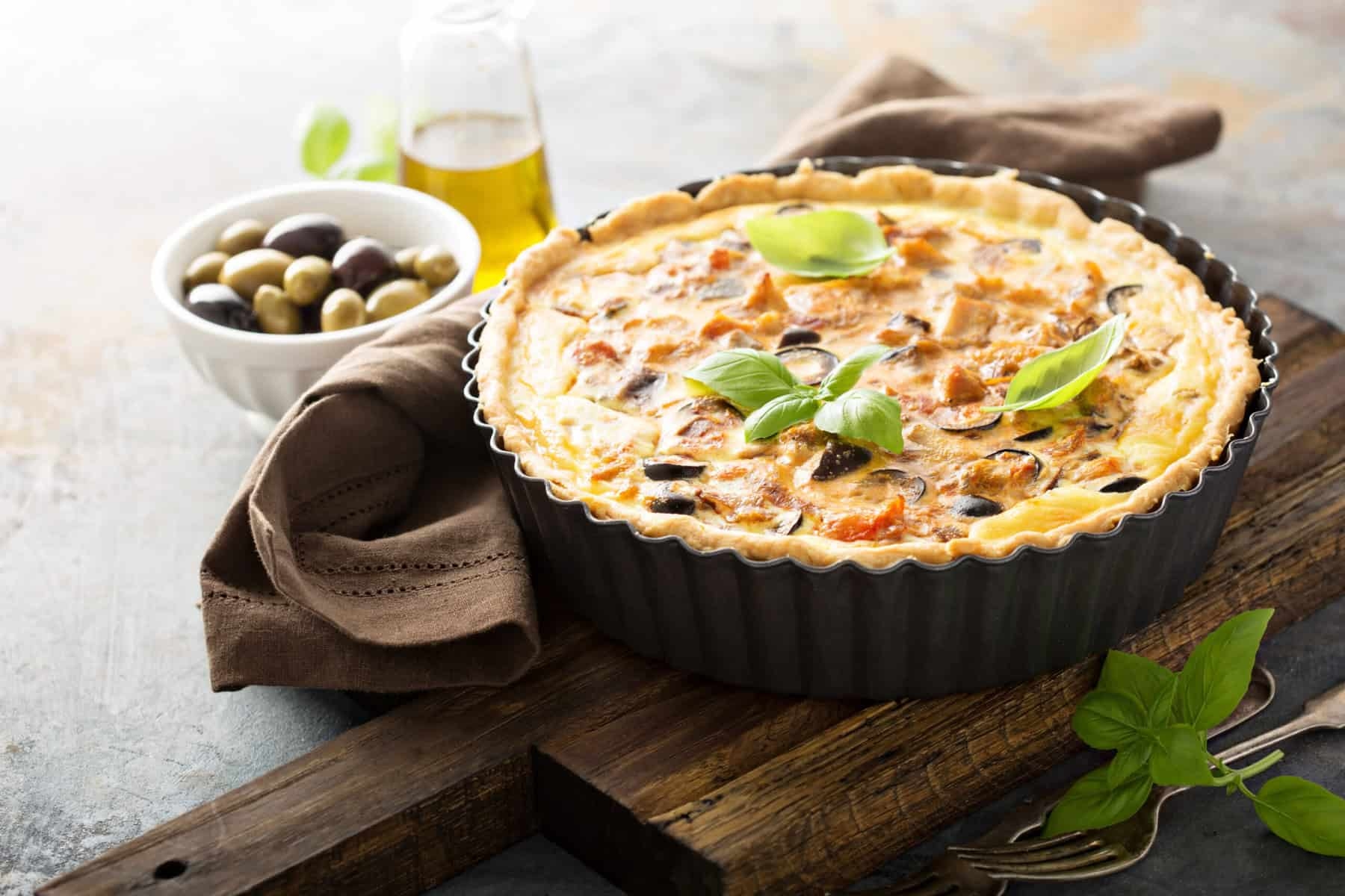 Recipe of the day: Easy Tuna Quiche Niçoise