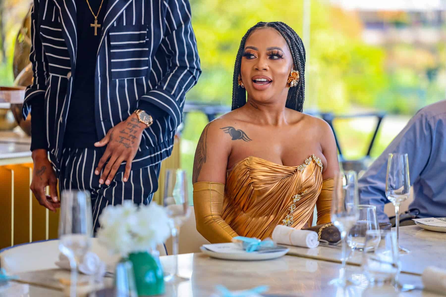 WATCH: Kelly Khumalo and Her Bodyguard Dynamic