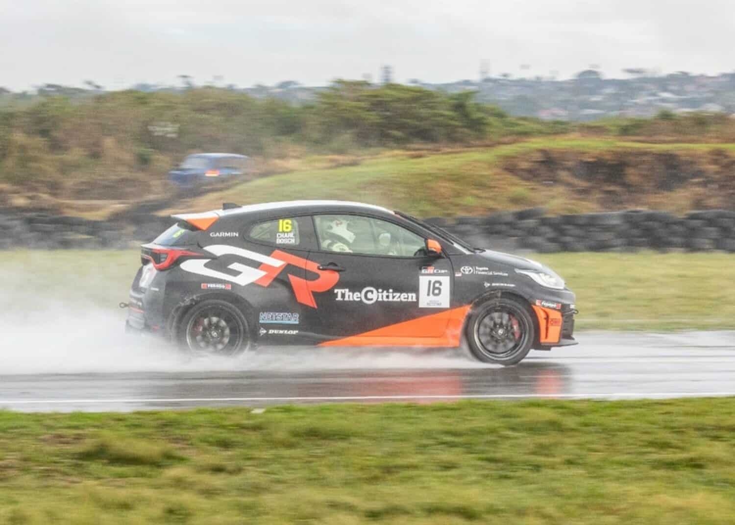 Facing East London's curveball of speed and rain in Toyota GR Cup