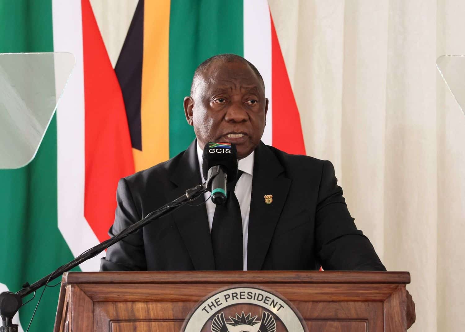 ‘We're not always what we claim to be': Ramaphosa takes dig at SA's politicians during Mabuza's funeral