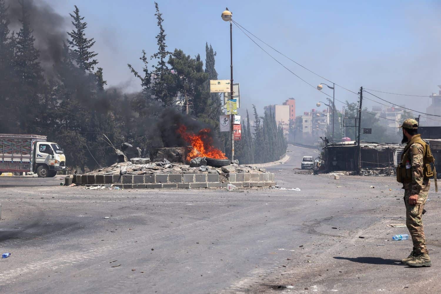 Syrians protest Sweida killings in London, Paris