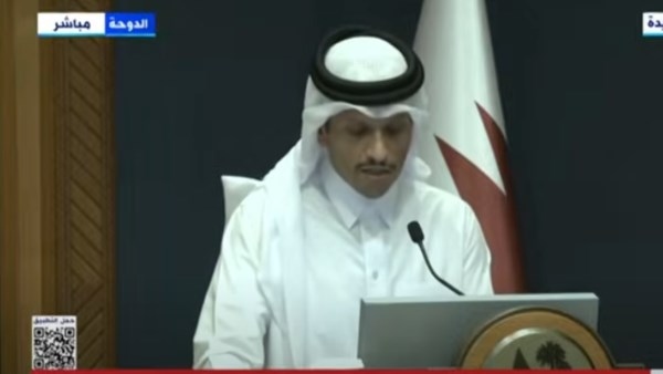 بث مباشر.. مؤتمر صحفي لرئيس الوزراء القطري ونظيره اللبناني