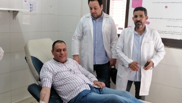 انطلاق حملة التبرع بالدم بمناسبة اليوم العالمي بالمحافظات