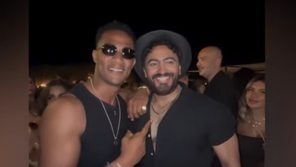 سهرة خاصة.. الساحل الشمالي يجمع تامر حسني مع محمد رمضان