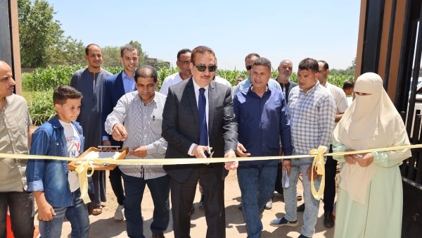 محافظ المنوفية يفتتح 4 محطات صرف صحى باستثمارات 257 مليون جنيه