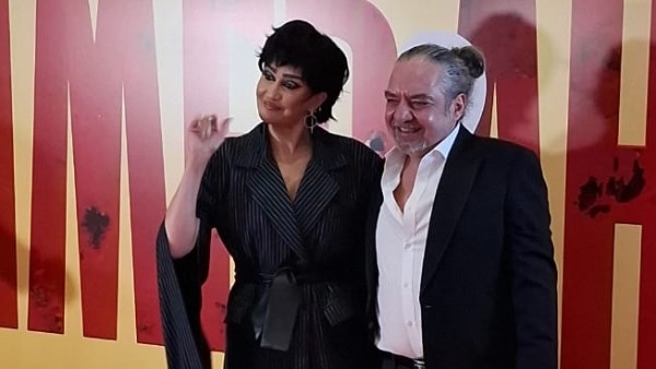 زحام حول غادة عبد الرزاق في العرض الخاص لفيلم أحمد وأحمد