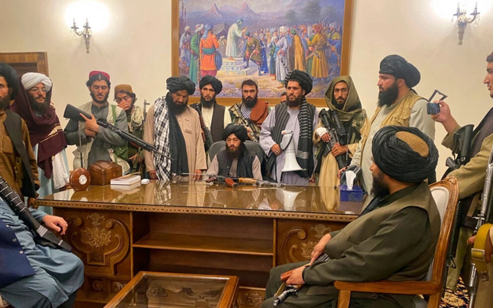 Taliban says detained British couple receiving medical care