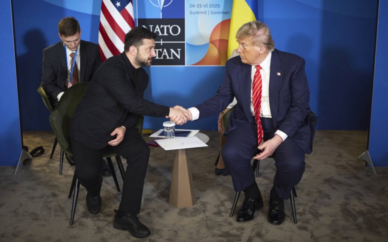 Sidelined Zelensky still gets Trump face time at Nato summit