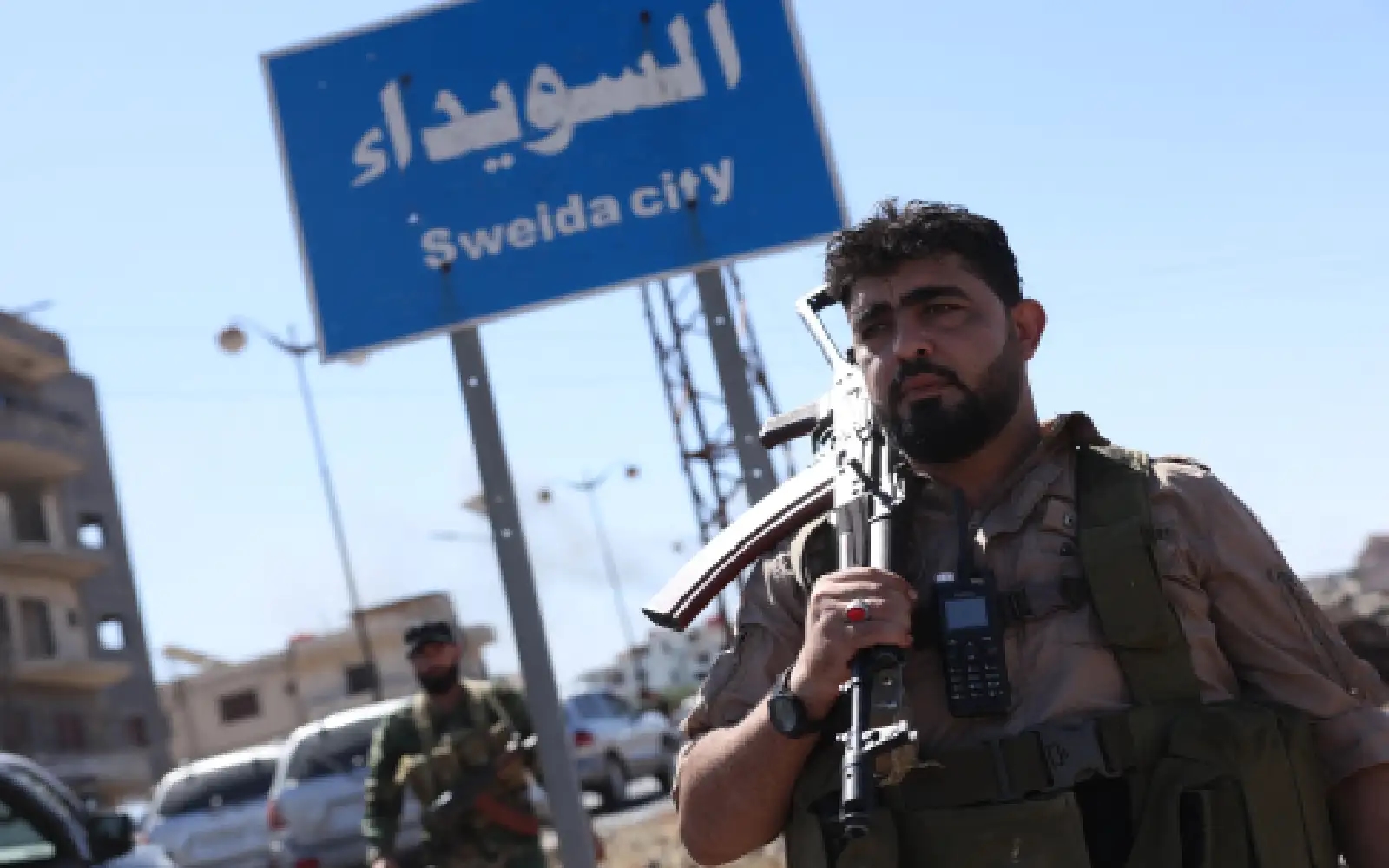 Israel strikes Syrian city, vows to protect Druze from govt forces