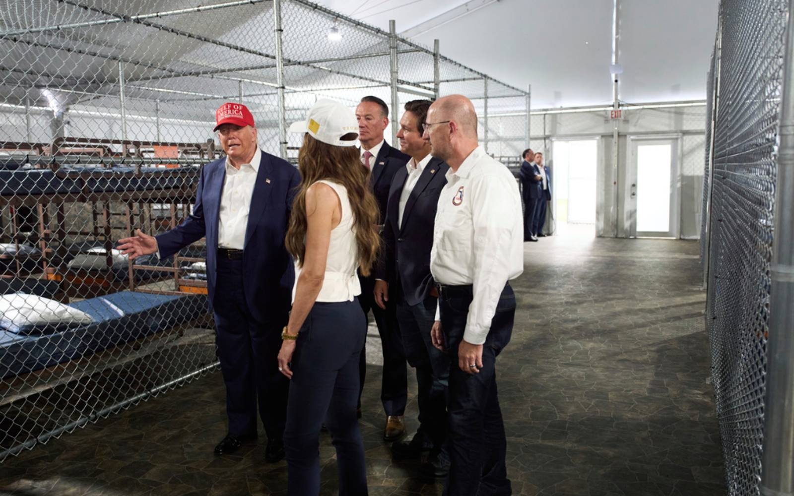 Trump tours ‘Alligator Alcatraz' as he pushes for more deportations