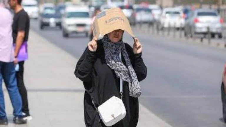 الأرصاد: حرارة شديد وارتفاع الرطوبة والمحسوسة تصل لـ44 درجة