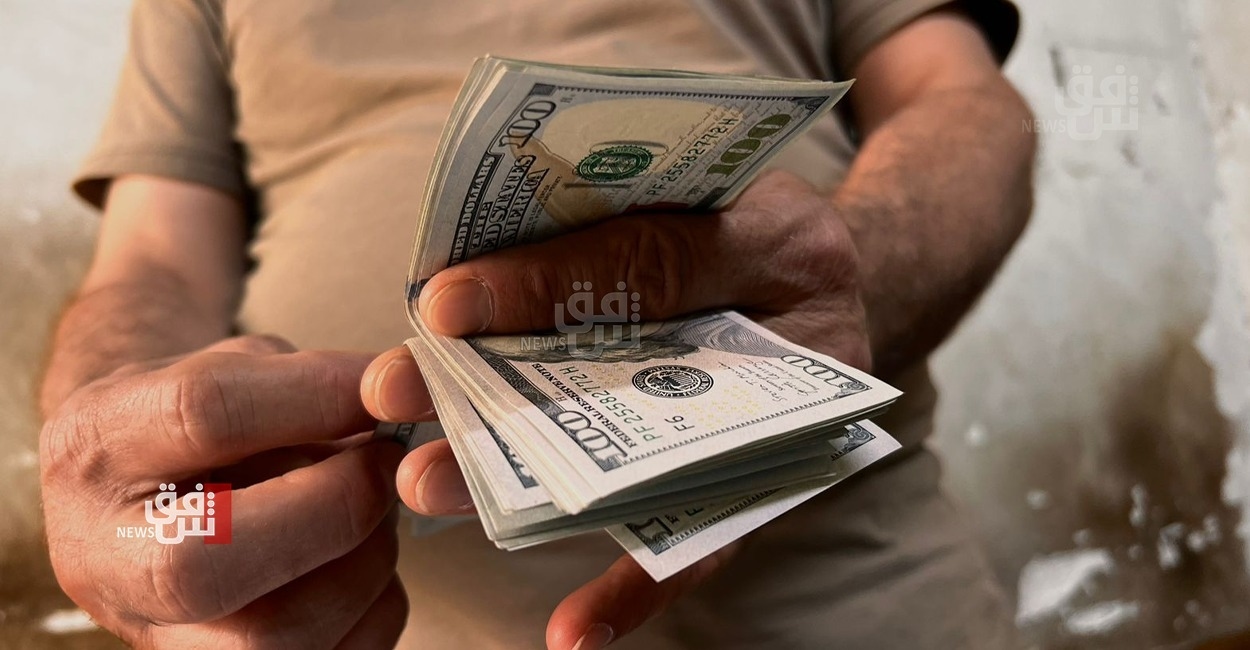 Dollar prices rise in Baghdad, decline in Erbil markets