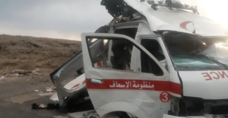 Roadside bomb hits ambulance in Syria's Suwayda: Injuries reported