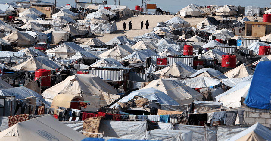 Last families depart Syria's major displacement camp
