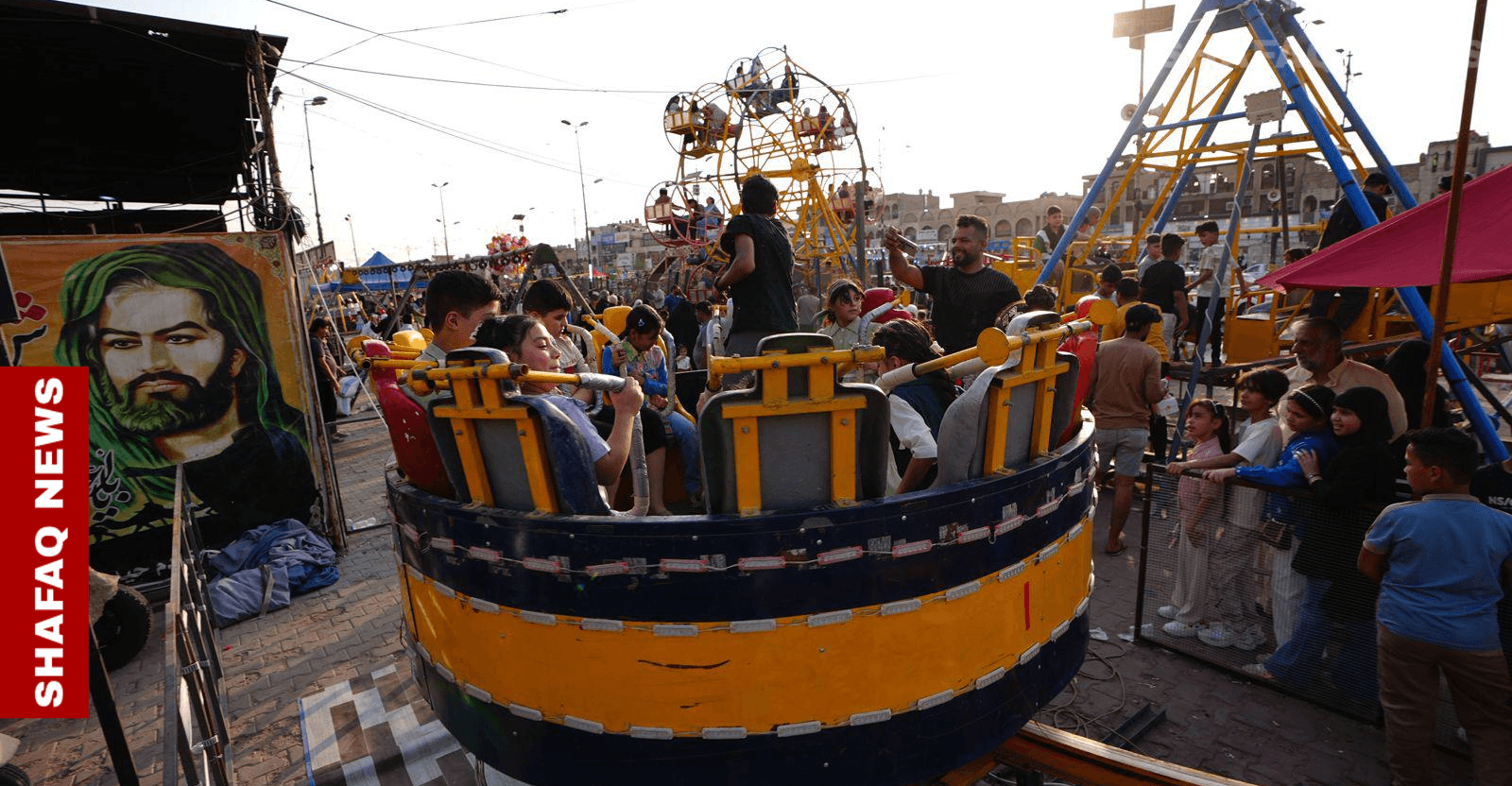 Sadr City revives Eid traditions: Swings, horses replace screens