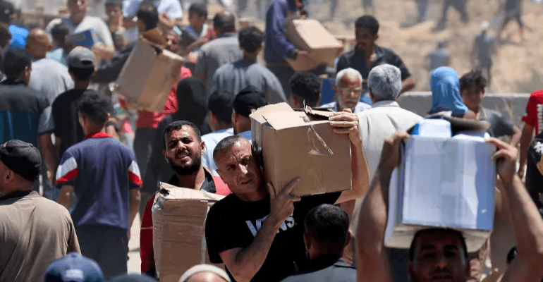 Hamas accuses Israel of lacing aid flour with narcotics