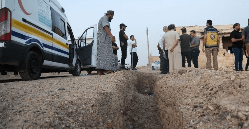Syrian authorities uncover mass grave near Iraq border