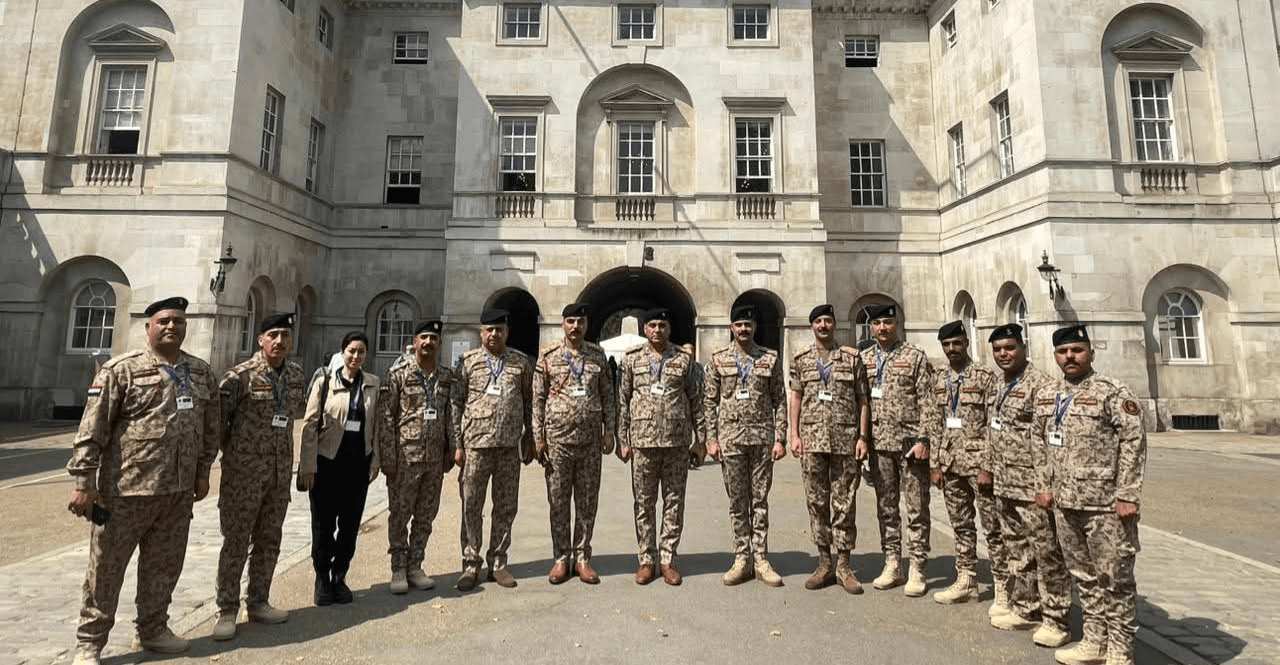 Iraqi military band joins preparations for London MMS