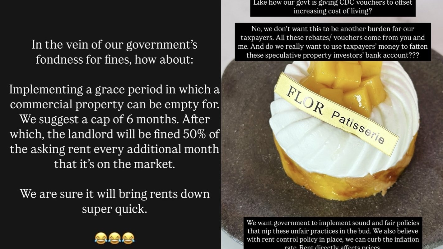 Bakery owner says ‘landlords hold overwhelming negotiating power', appeals to government for help