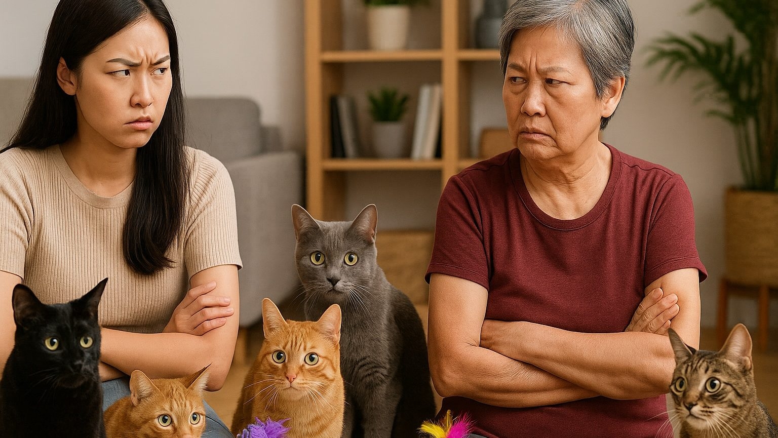 ‘My mum dumps our pets when she's bored with them' — Daughter says she's accused of being unfilial for refusing to let her mum move in with her and her cats