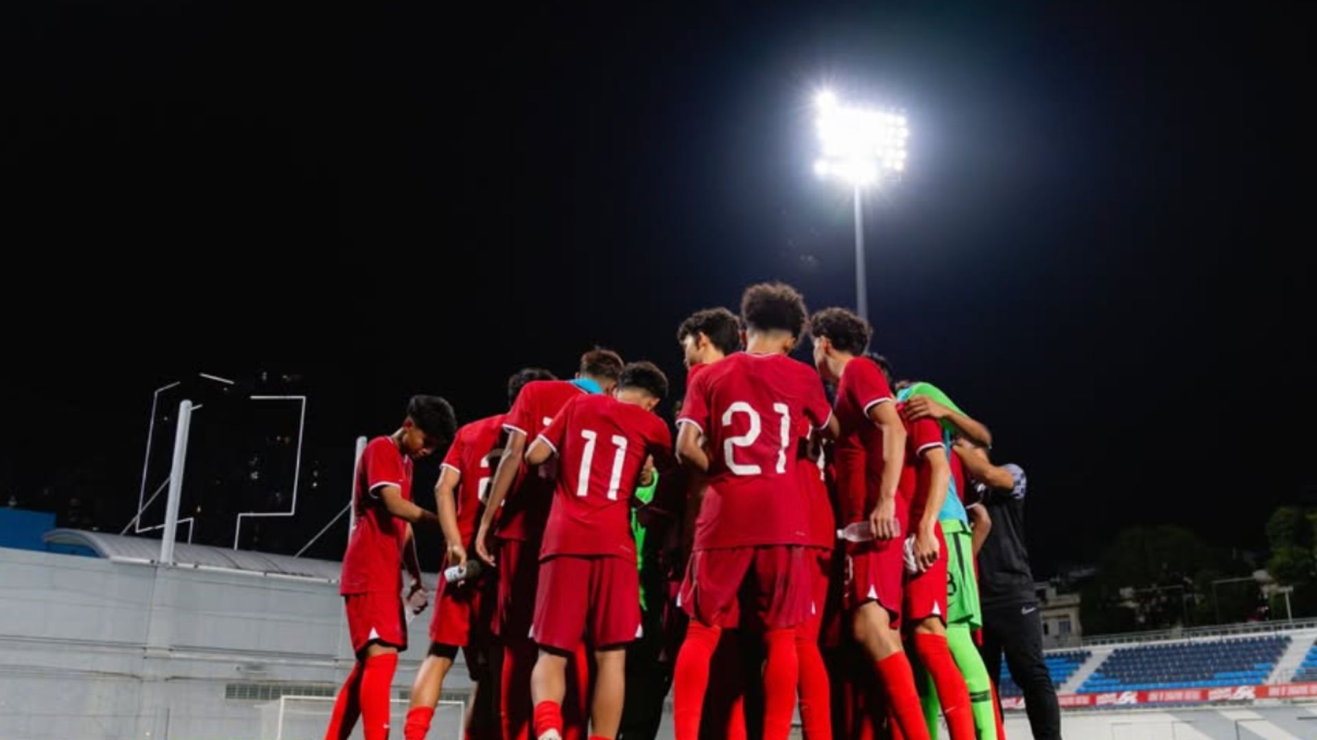 Singapore's Under-16 Boys are geared up to compete in the Lion City Cup