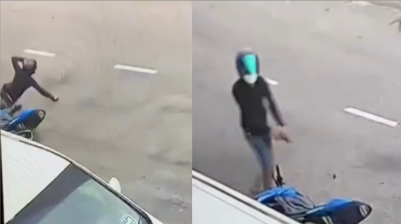 Doctor fends off robber, thinking he is holding a fake gun — until it goes off as robber flees