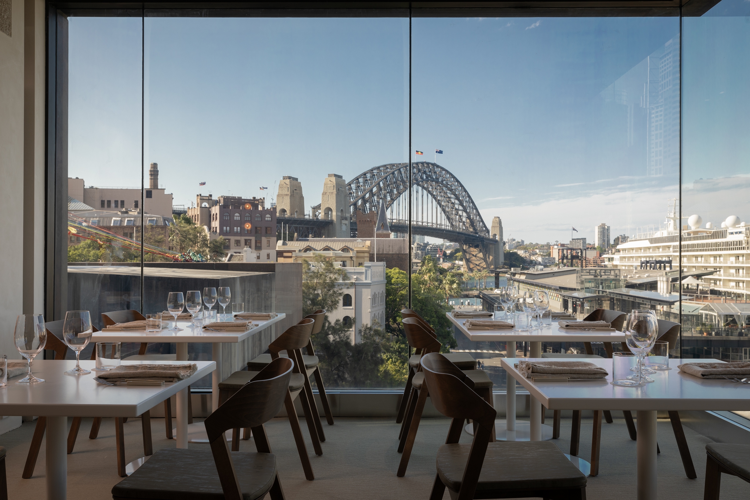 A talented new chef takes the reins at the MCA's beautiful rooftop restaurant, Canvas