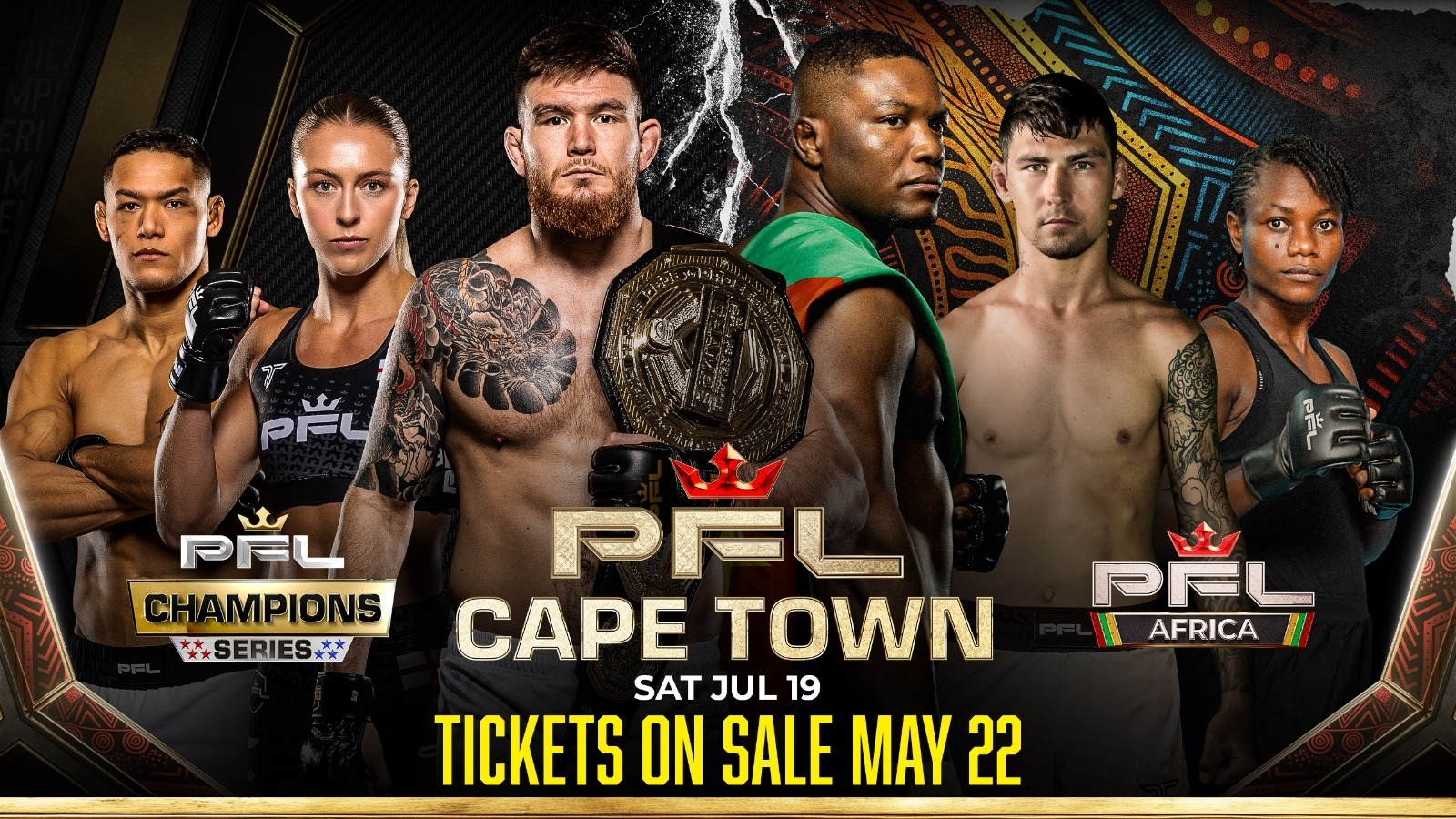 Get ready Cape Town! Africa's first-ever global MMA event is coming