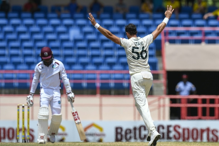 Australian pacemen rattle West Indies run chase