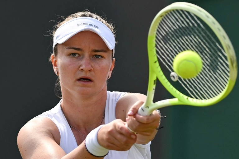 Defending champion Krejcikova battles into Wimbledon third round