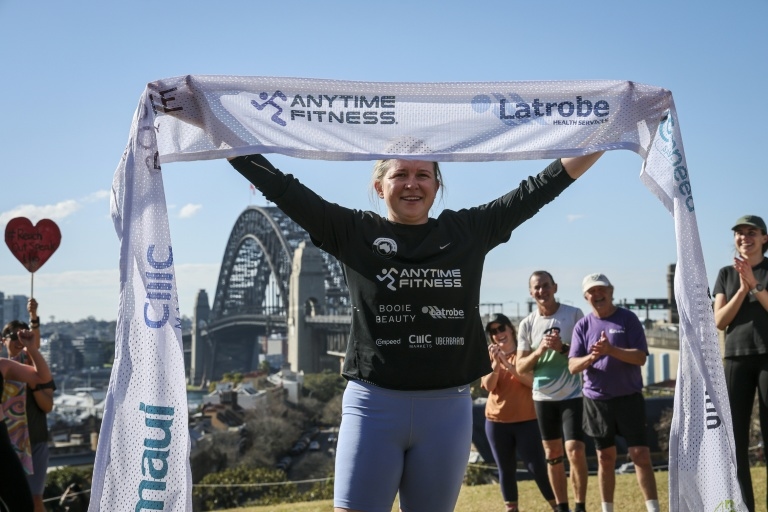 British woman claims record run across Australia