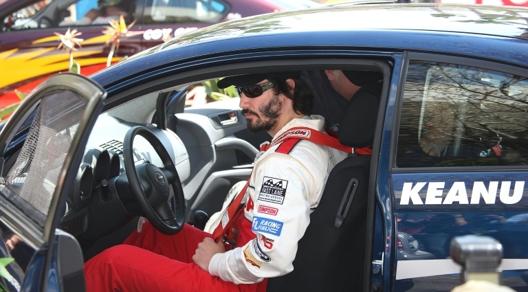 Hollywood star Reeves in driving seat for Cadillac series