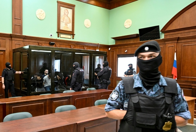 Suspects on trial over Moscow venue attack that killed 149