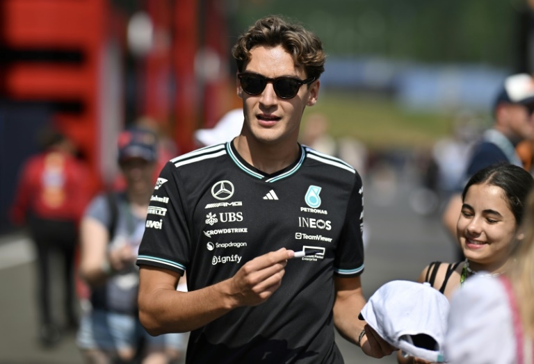 Russell tops opening practice in Austria