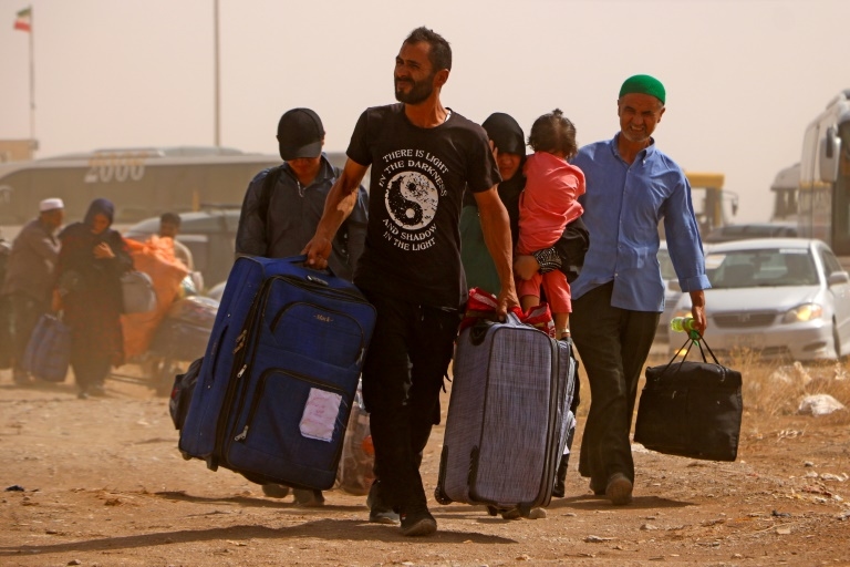Nearly 450,000 Afghans left Iran since June 1: IOM