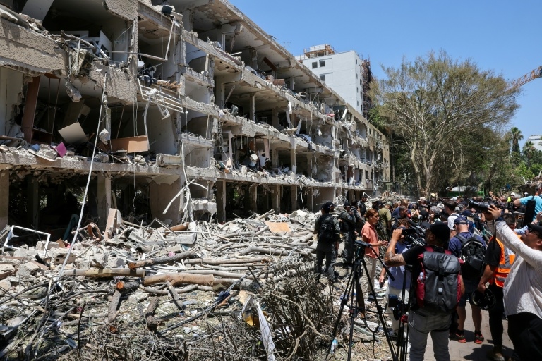 Iran strikes damage hard to assess under Israeli military censorship