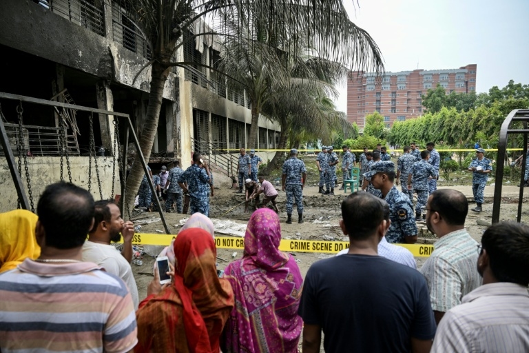 Bangladesh mourns as toll from jet crash at school hits 27