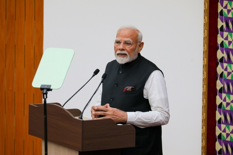 Modi pushes further India-Africa cooperation on Ghana visit