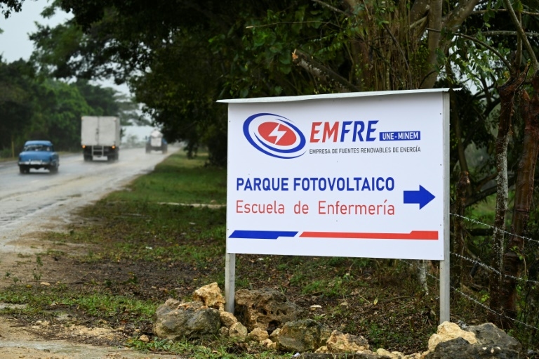 Cuba opens solar park hoping to stave off blackouts