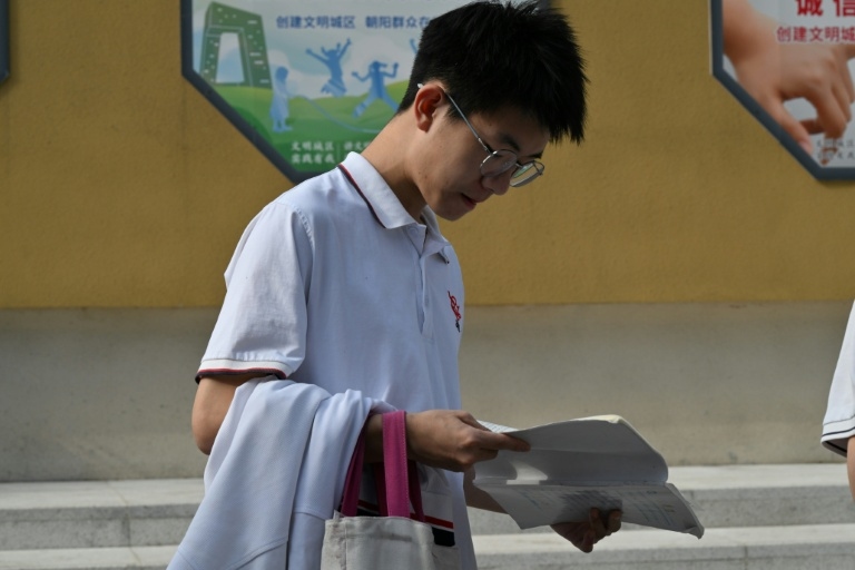 Millions sit China's high-stakes university entrance exam