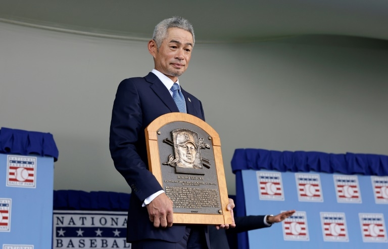 'Rookie' Ichiro among five inducted into Baseball Hall of Fame