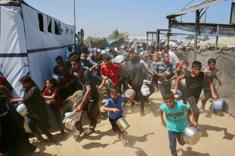 Hungry and exhausted, AFP journalists document Gaza war